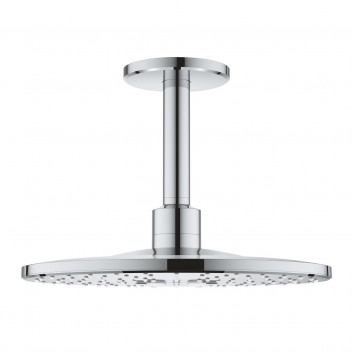 Верхний душ Grohe Rainshower Smartactive 310, держатель потолочные 142mm, 2 strumienie, cool sunrise