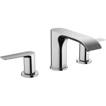 Смеситель для раковины Hansgrohe Vivenis, напольный, однорычажный, высота 309mm, комплект сливной, хром