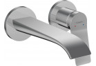 Смеситель для раковины на 2 отверстия Hansgrohe Vivenis, скрытая, излив 19,5cm, хром