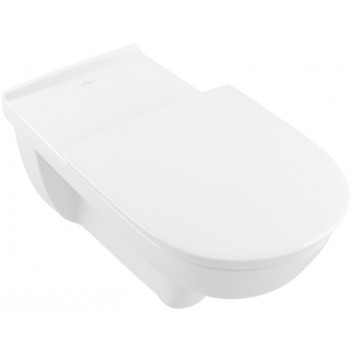 Подвесной унитаз WC Villeroy & Boch ViCare, 70x36cm, DirectFlush, bez kołnierza, Weiss Alpin