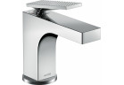 Смеситель для раковины Axor Citterio, напольный, однорычажный, высота 146mm, комплект сливной, szlif diamentowy, хром