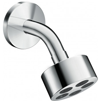 Душевая лейка Hansgrohe Pulsify 105 1jet Green, круглая, 105mm, хром