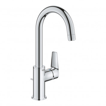 Смеситель для раковины Grohe BauEdge, напольный, высота 164mm, DN 15, размер M, клапан automatyczny, хром