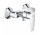 Смеситель для душа Grohe BauEdge, скрытая, однорычажный, хром