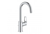 Смеситель для раковины Grohe BauLoop, напольный, высота 311mm, DN 15, размер L, obracana излив, клапан automatyczny, хром