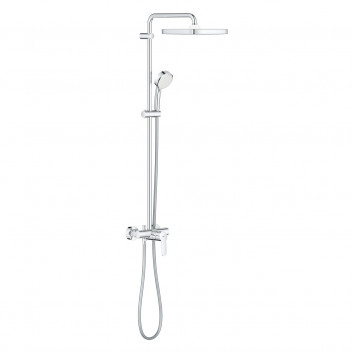 Душевая система Grohe Tempesta Cosmopolitan System 250, настенный, смеситель однорычажный, 2 выходы wody, хром