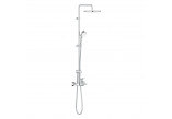 Душевая система Grohe Tempesta Cosmopolitan System 250 Cube, настенный, смеситель однорычажный, 2 выходы wody, хром