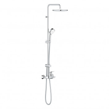 Душевая система Grohe Tempesta Cosmopolitan System 250 Cube, настенный, смеситель однорычажный, 2 выходы wody, хром