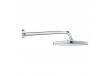 Верхний душ Grohe Tempesta 250, круглая, 1 strumień, держатель настенные 380mm, хром