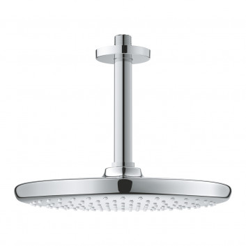 Верхний душ Grohe Tempesta 250, круглая, 1 strumień, держатель настенные 380mm, хром