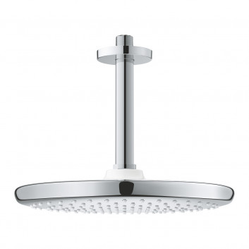 Верхний душ Grohe Tempesta 250, круглая, 1 strumień, держатель настенные 380mm, хром