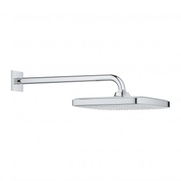 Верхний душ Grohe Tempesta 250, круглая, 1 strumień, держатель настенные 380mm, хром