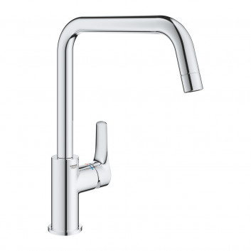 Смеситель для мойки Grohe Eurosmart, высота 339mm, DN 15, obracana излив 183mm, хром