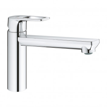 Смеситель для мойки Grohe Eurosmart, высота 180mm, DN 15, obracana излив 227mm, хром