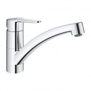 Смеситель для мойки Grohe BauEdge, высота 193mm, DN 15, obracana излив 222mm, хром