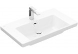 Раковина с тумбой Villeroy & Boch Subway 3.0, 100x47cm, z переливом, otwór na armaturę, Weiss Alpin