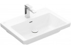 Раковина с тумбой Villeroy & Boch Subway 3.0, 65x47cm, z переливом, otwór na armaturę, Weiss Alpin