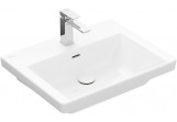 Раковина с тумбой Villeroy & Boch Subway 3.0, 60x47cm, z переливом, otwór na armaturę, Weiss Alpin