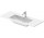 Раковина с тумбой Duravit ME by Starck, 1230x490mm, z переливом, отверстие под смеситель, белая