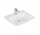 Раковина с тумбой Villeroy & Boch Subway 3.0, 60x47cm, без перелива, otwór na armaturę, шлифованный низ, Weiss Alpin CeramicPlus