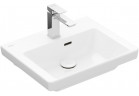 Раковина подвесная Villeroy & Boch Subway 3.0, 50x40cm, z переливом, otwór na armaturę, Weiss Alpin CeramicPlus