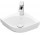 Раковина подвесная угловая Villeroy & Boch Subway 3.0, 32x32cm, без перелива, otwór na armaturę, Weiss Alpin CermicPlus