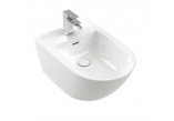 Подвесной унитаз WC Villeroy&Boch Subway 3.0, 56x37cm, bez kołnierza, TwistFlush, Weiss Alpin