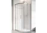 Душевая кабина Radaway Eos KDD B, 100x100cm, двери складные, стекло бесцветное, profil хром