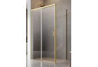 Двери кабины prysznicowej Radaway Idea Gold KDJ, левые, 130cm, раздвижные, стекло бесцветное, profil золотой