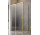 Двери кабины prysznicowej Radaway Idea Gold KDJ, левые, 140cm, раздвижные, стекло бесцветное, profil золотой