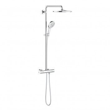 Душевая система Grohe Rainshower SmartActive 310, настенный, смеситель термостатическая, 2 выходы wody, хром