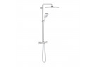 Душевая система Grohe Rainshower SmartActive 310, настенный, смеситель термостатическая, 2 выходы wody, верхний душ квадратная, хром