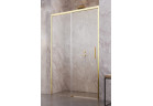 Двери для душа для ниши Radaway Idea Gold DWJ, левые, 140cm, раздвижные, стекло бесцветное, profil золотой
