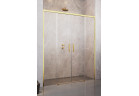 Двери для душа для ниши Radaway Idea Gold DWD, 190cm, rozsuwane, стекло бесцветное, profil золотой
