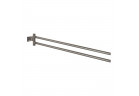 Вешалка для полотенец Grohe Essentials Cube, 44cm, настенный, 2 поворотные ramiona, brushed hard graphite