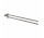 Вешалка для полотенец Grohe Essentials Cube, 44cm, настенный, 2 поворотные ramiona, brushed hard graphite