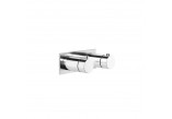 Термостатическая смеситель душевая Gessi Anello, скрытая, 2 выходы wody, warm bronze brushed PVD