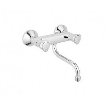 Смеситель кухонный GROHE Eurostyle Cosmopolitan 1/2" подвесная, dł. 273 mm, хром, однорычажный