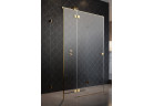 Фронт для душевой кабины Radaway Essenza Pro Gold KDJ+S 80, левые, распашные, стекло бесцветное, 800x200mm, profil золотой