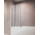 Шторки на ванну Radaway Eos PNW5, универсальный, 5-częsciowy, стекло бесцветное, 107x152cm, profil хром