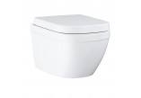 Подвесной унитаз Grohe Euro Ceramic, 49x37cm, bezkołnierzowa, альпийский белый