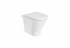 Раковина напольный WC Roca Gap Round Rimless, 54x35,5cm, пристенная, перелив двойной, белая