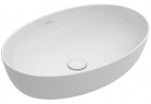 Накладная раковина овальная Villeroy & Boch Artis, 61x41 cm, Stone White