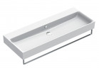 Раковина подвесная Catalano New Premium, 120x47cm, z переливом, без отверстия под смеситель, белый глянец