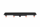 Линейный канал JOMOTech Exclusive 85 cm z maskownicą 2-stronną Flis - чёрный мат. 