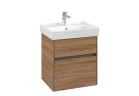 Шкафчик для раковины Villeroy&Boch Collaro, 510x414mm, 2 szuflady, Oak Kansas