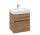 Шкафчик для раковины Villeroy&Boch Collaro, 510x414mm, 2 szuflady, Oak Kansas
