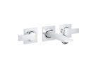 Смеситель для раковины на 3 отверстия Grohe Allure, скрытая, излив 150mm, хром