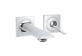 Смеситель для раковины на 2 отверстия Grohe Allure, скрытая, излив 154mm, хром