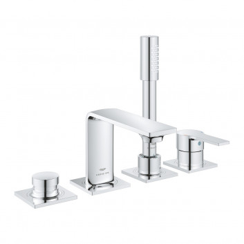 Смеситель для ванны на 5 отверстий Grohe Allure, 2 выходы wody, излив 143mm, хром